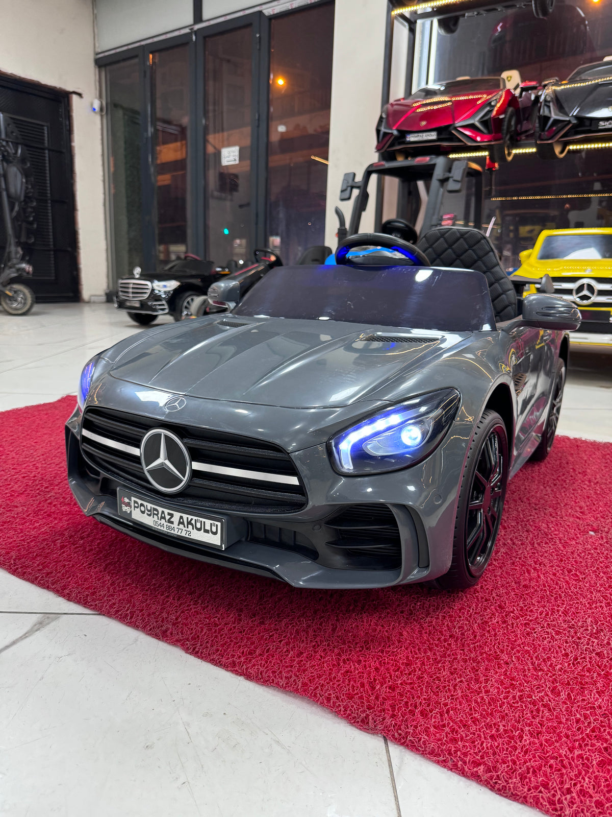 Mercedes Benz CLA 12V akülü araba 0-6 yaş