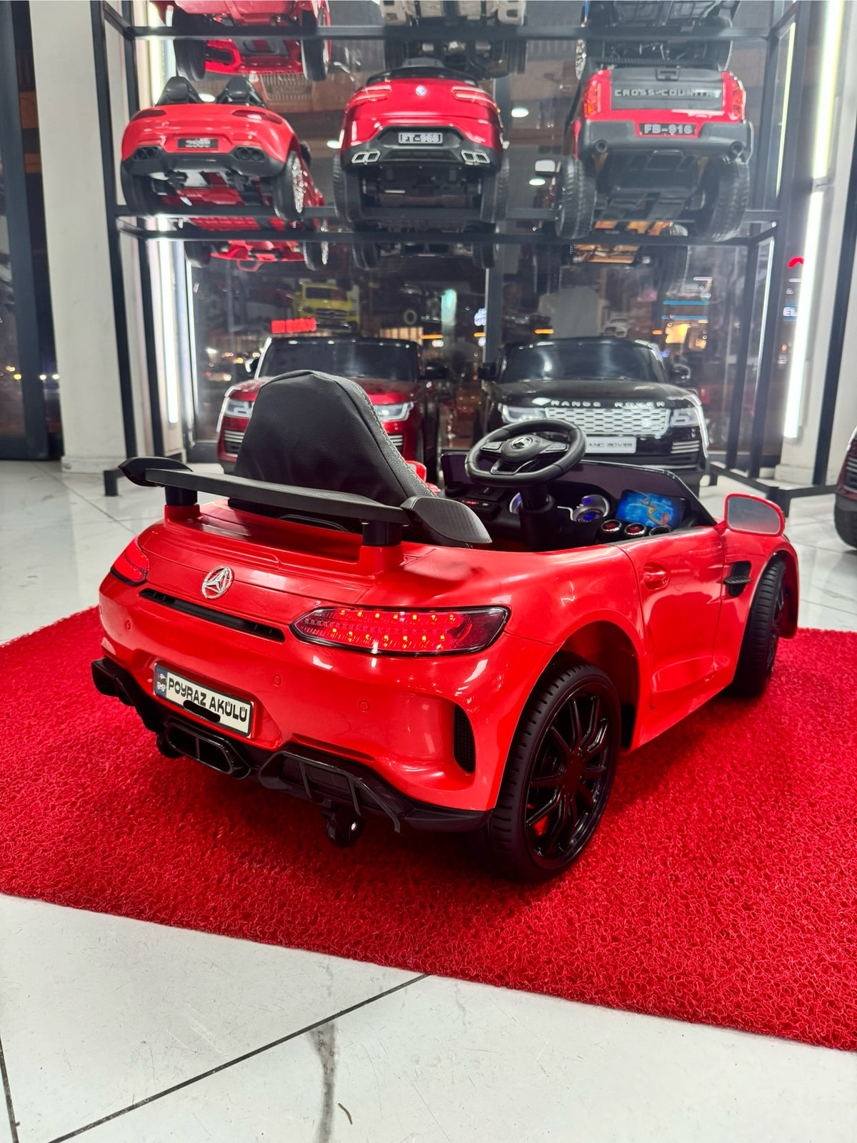 Mercedes gtr 2026 12V akülü araba 0-6 yaş