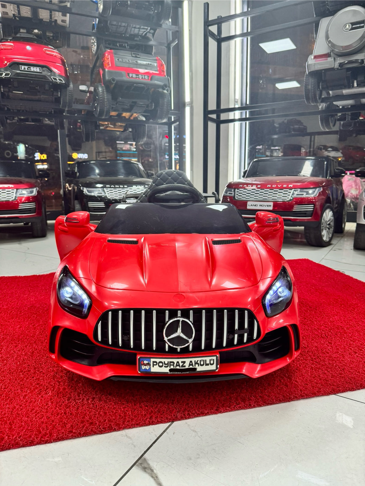 Mercedes gtr 2026 12V akülü araba 0-6 yaş
