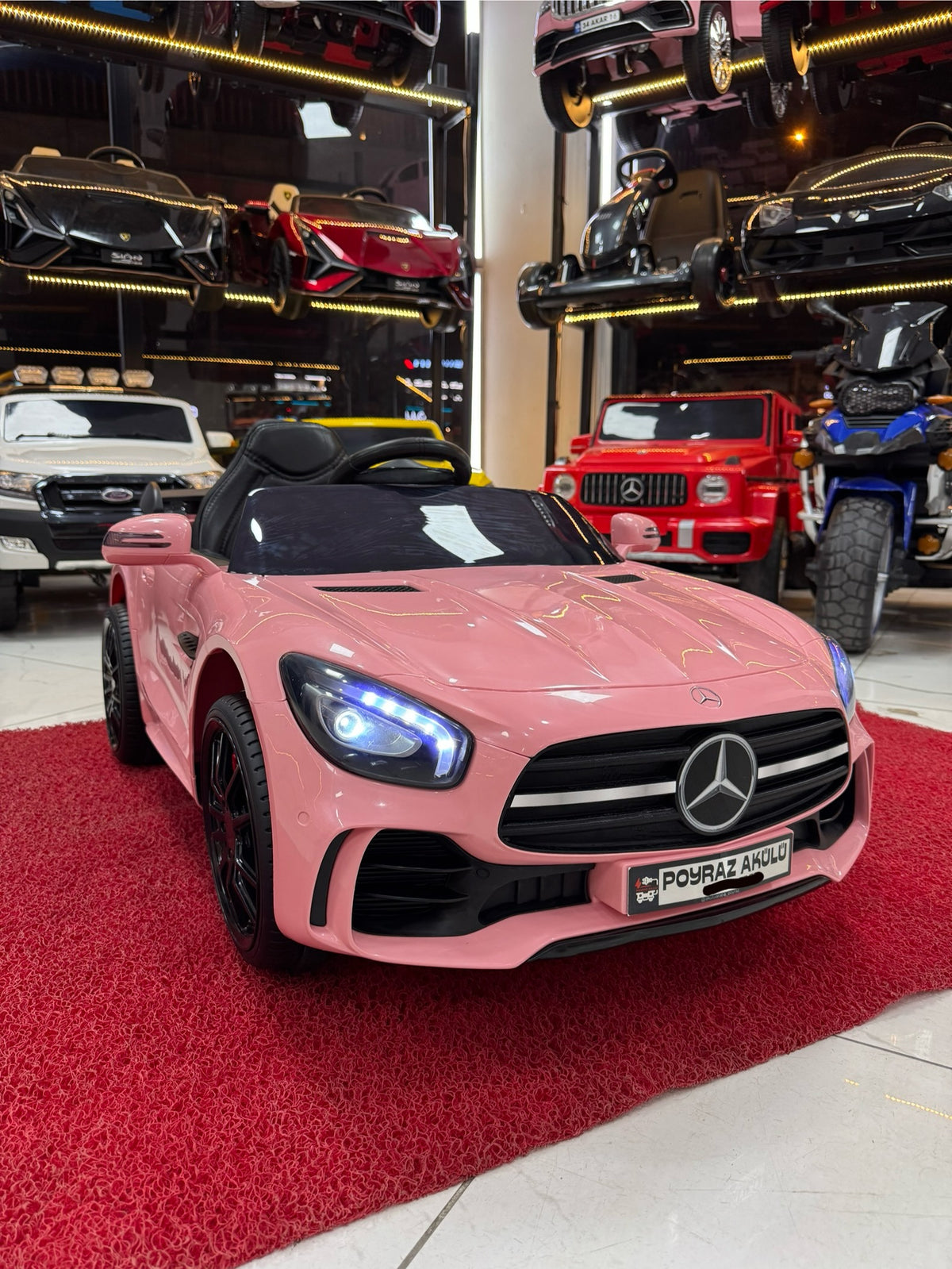 Mercedes Benz CLA 12V akülü araba 0-6 yaş