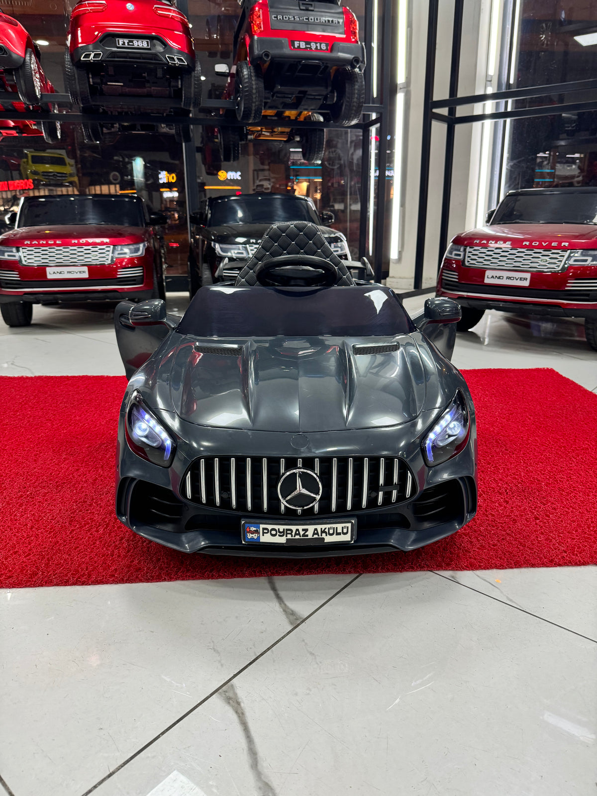 Mercedes gtr 2026 12V akülü araba 0-6 yaş