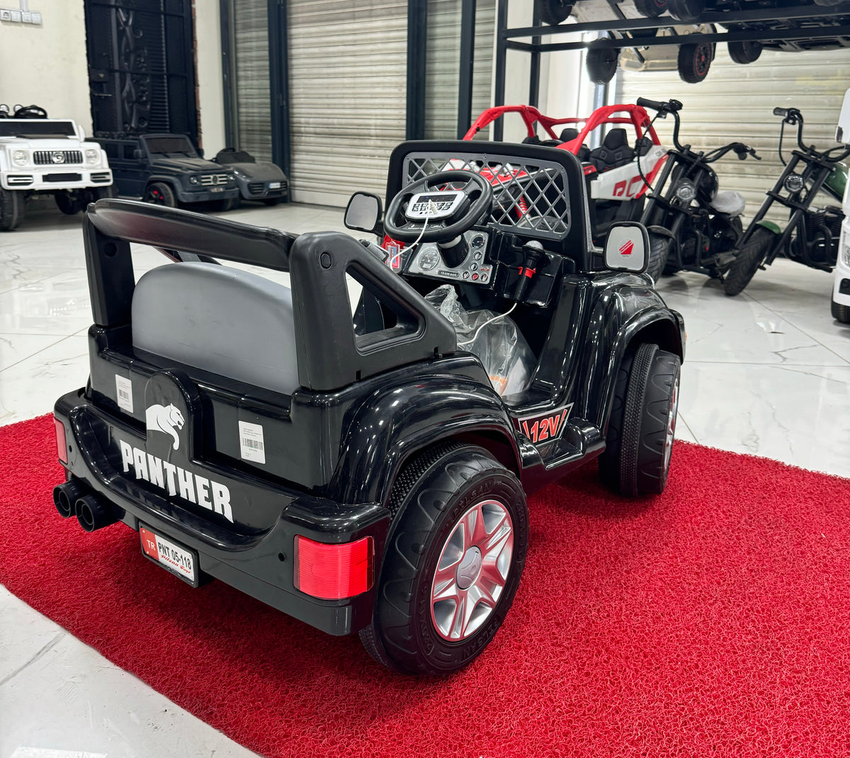 Pilsan panter 12V akülü araba 0-7 yaş