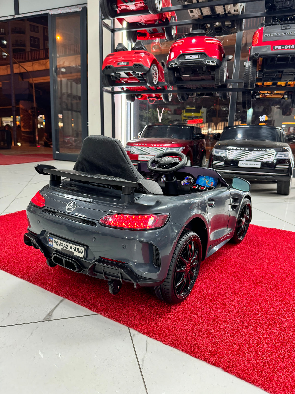 Mercedes gtr 2026 12V akülü araba 0-6 yaş
