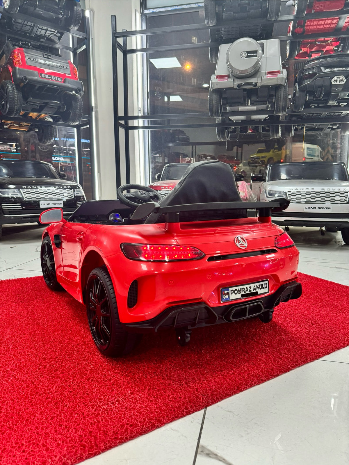 Mercedes gtr 2026 12V akülü araba 0-6 yaş