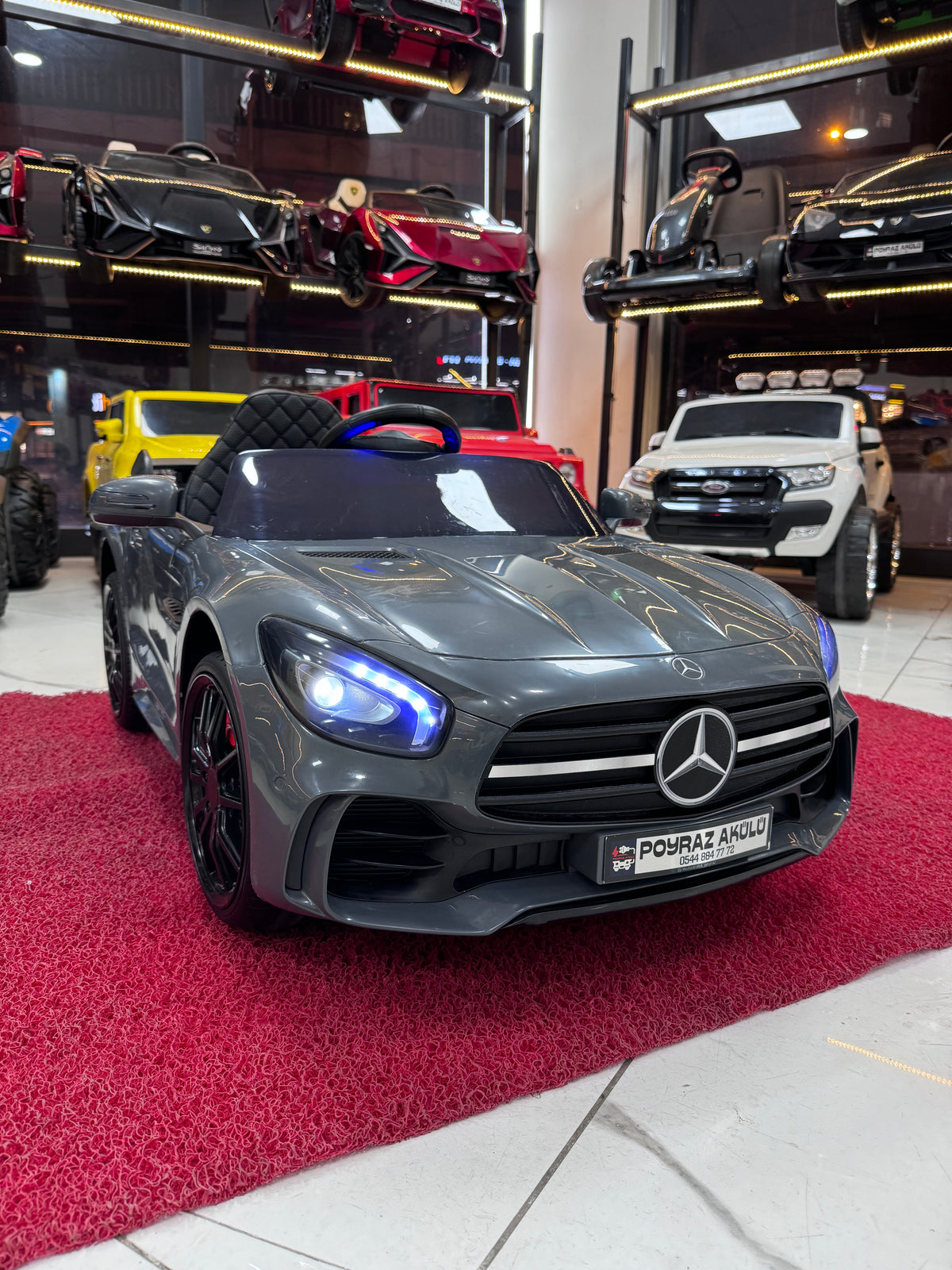 Mercedes Benz CLA 12V akülü araba 0-6 yaş