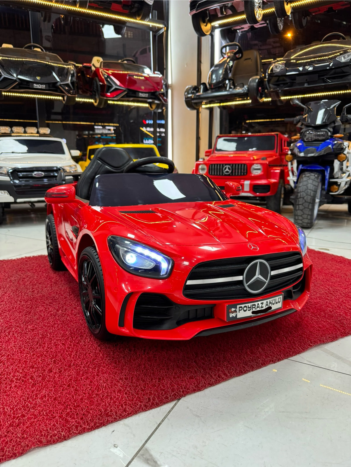 Mercedes Benz CLA 12V akülü araba 0-6 yaş