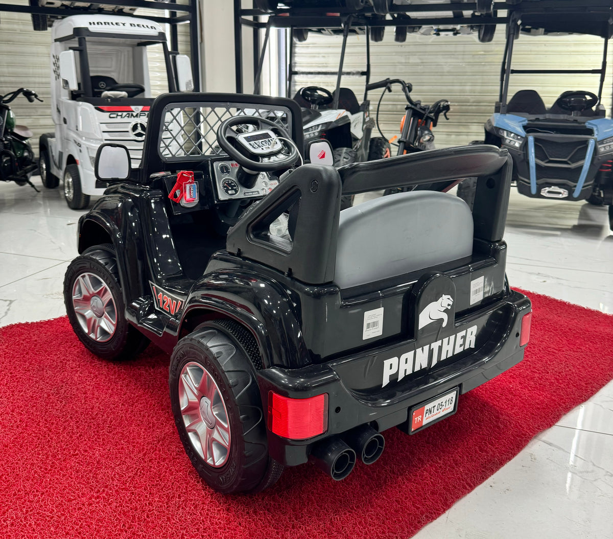 Pilsan panter 12V akülü araba 0-7 yaş