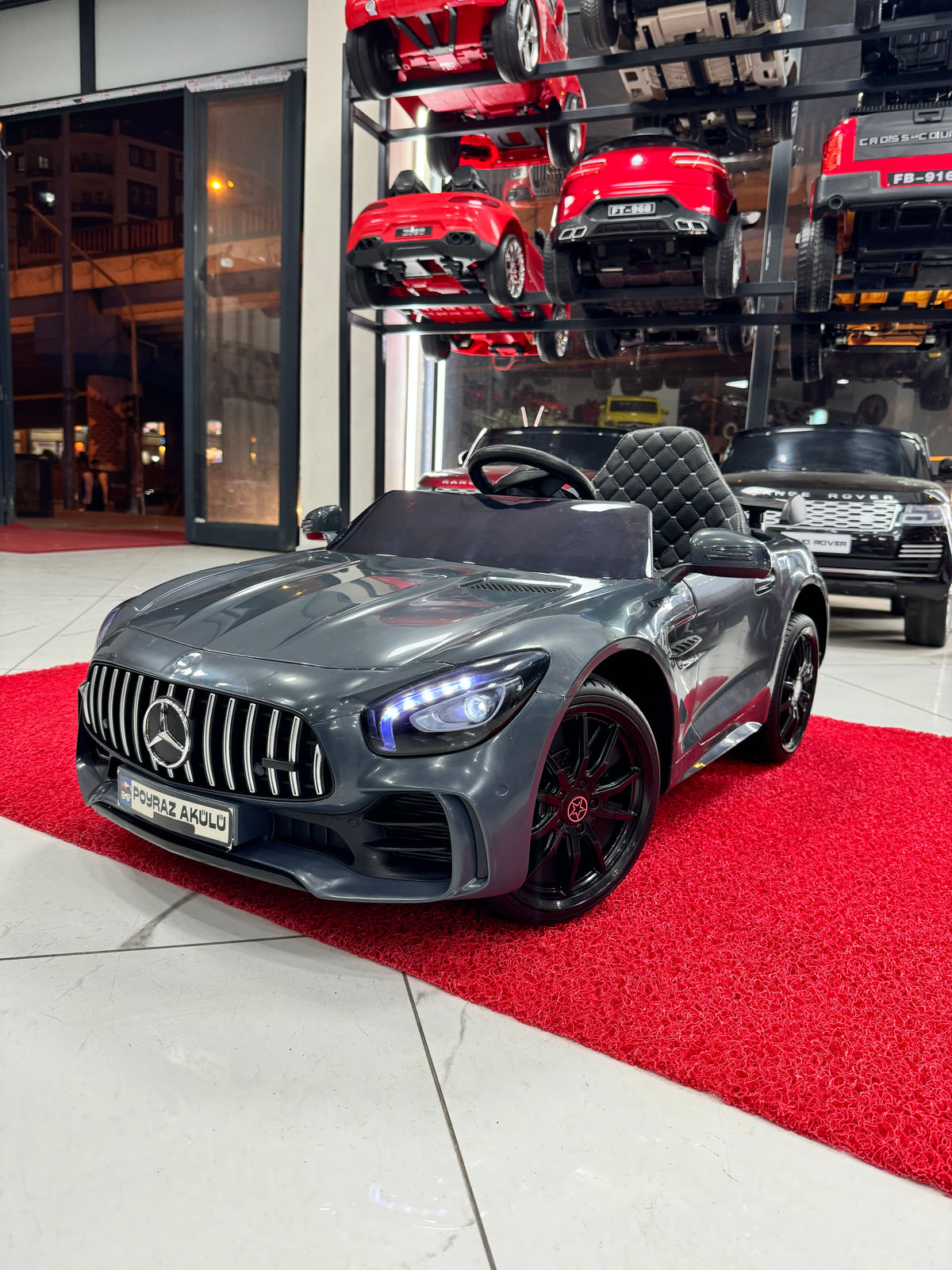 Mercedes gtr 2026 12V akülü araba 0-6 yaş