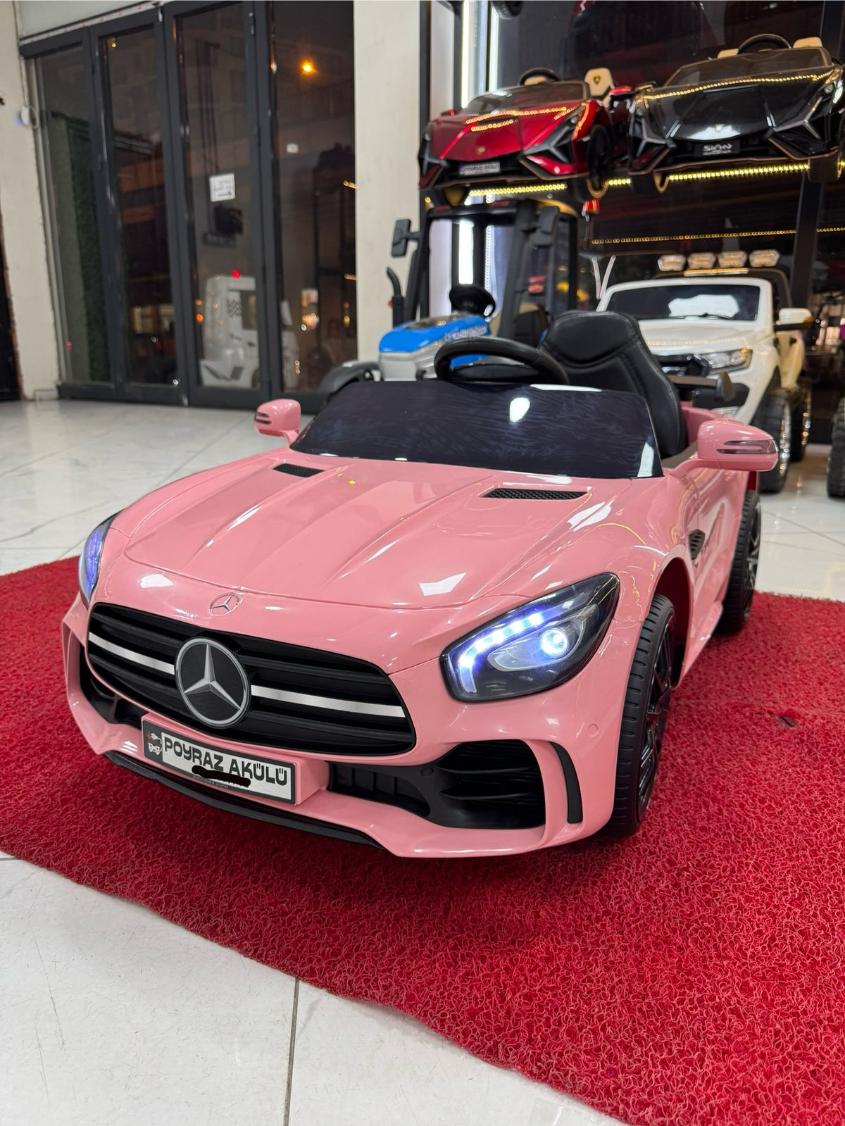 Mercedes Benz CLA 12V akülü araba 0-6 yaş