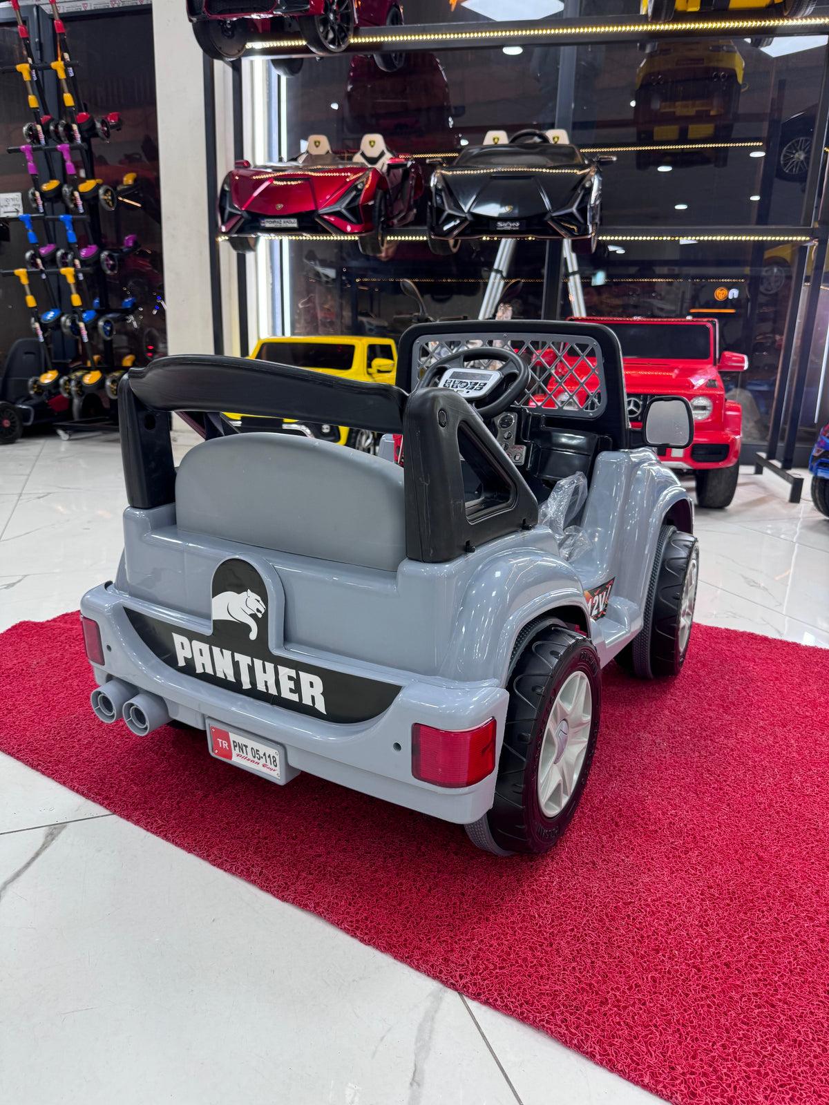 Pilsan panter 12V akülü araba 0-7 yaş