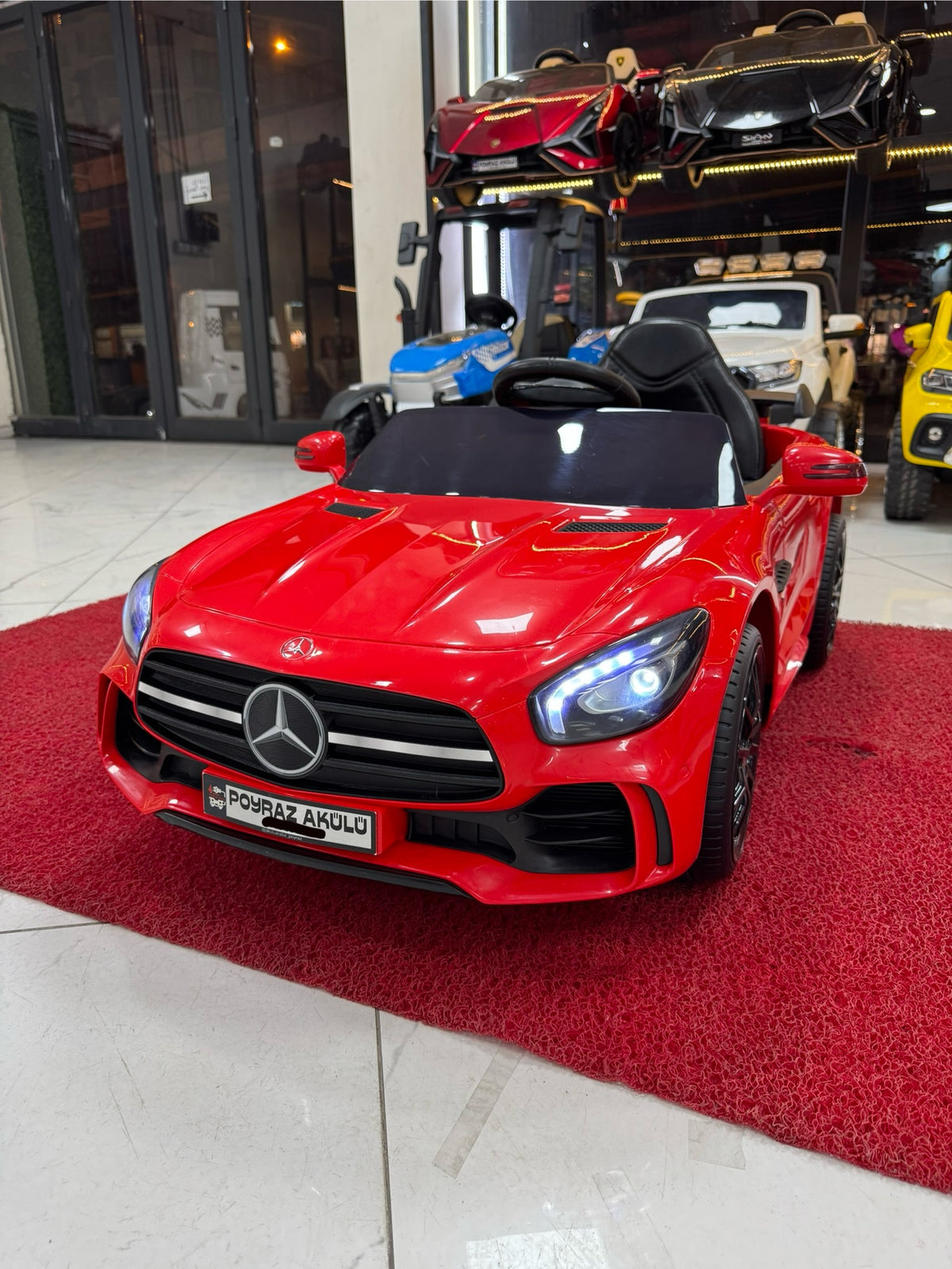 Mercedes Benz CLA 12V akülü araba 0-6 yaş