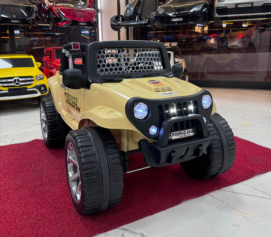 24 volt 2 kişilik safari akülü araba 0-8 yaş