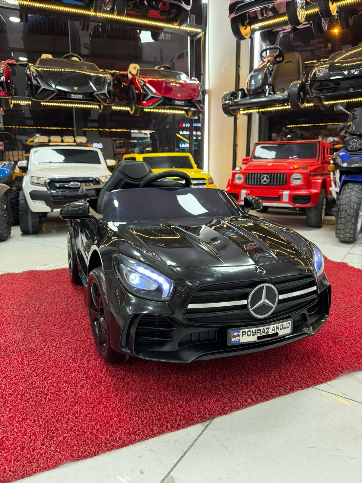 Mercedes Benz CLA 12V akülü araba 0-6 yaş