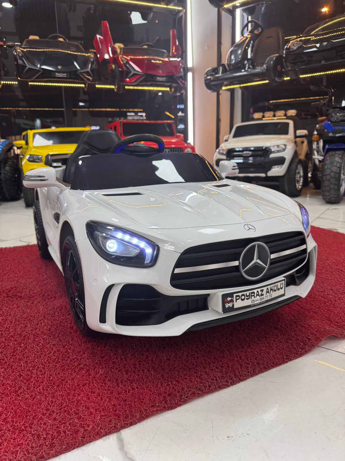 Mercedes Benz CLA 12V akülü araba 0-6 yaş
