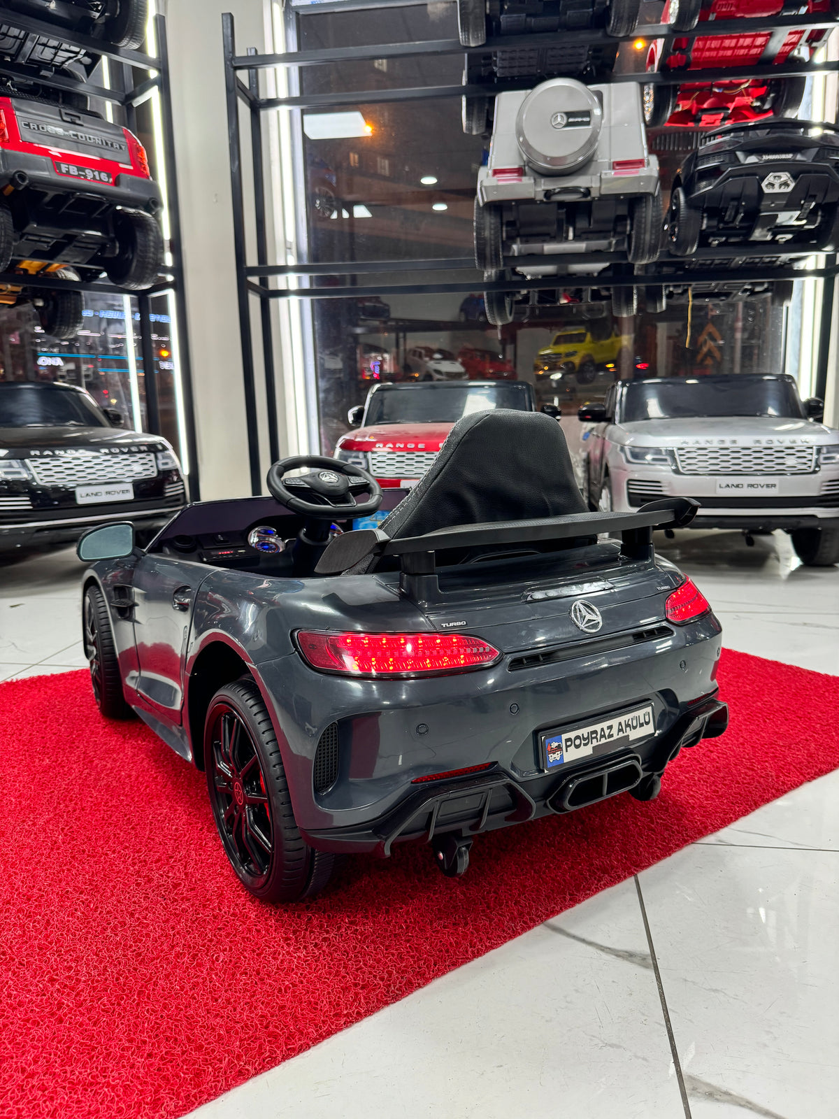 Mercedes gtr 2026 12V akülü araba 0-6 yaş